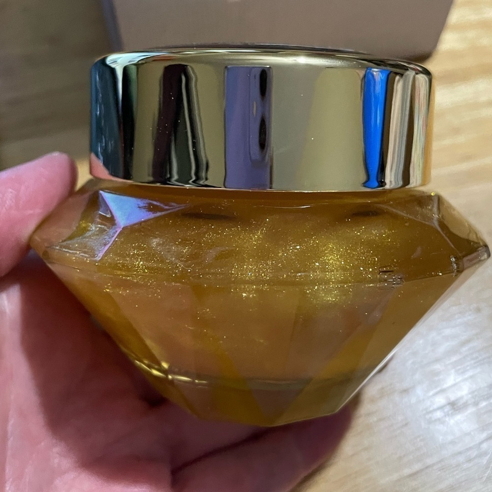 💫 GLITTER BODY GEL Sunset Bloom Scent Veilment Avon Sets Retro Style HUGE - Picture 4 of 5